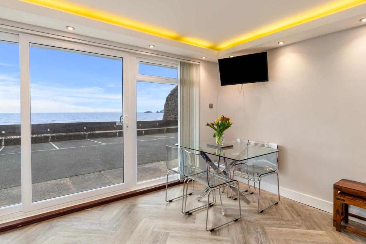 Pleasant View - Direct Beach Access, Sea Views And Parking 桑德斯富特 外观 照片