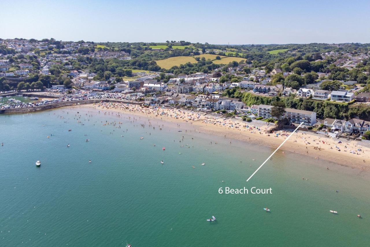 Pleasant View - Direct Beach Access, Sea Views And Parking 桑德斯富特 外观 照片